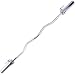 Cap Barbell Solid Curl Bar with Collars