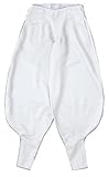 鳶ズボン 超ロング八分 7．ホワイト L