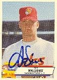 Todd Williams, Albuquerque Dukes - Dodgers Affiliate, 1993 Fleer Pro Cards Autographed Card