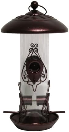 Heath Outdoor Products 21230 Decorative Copper Mixed Seed Feeder