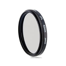 52 mm CIR-PL Screw-in Filter for Canon (Black) + Worldwide free shiping