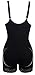 Supplim Women Waist Trainer Corset Shapewear Waist Cincher Body Shaper Bodysuit,Black,XX-Large