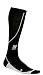 CEP Men's Running Progressive Compression Socks, Black, 1V, 15.25-17 inch calf