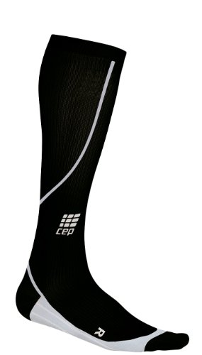CEP Women's Running Compression Socks, Black, 2 On Sale