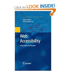 Web Accessibility: A Foundation for Research (Human-Computer Interaction Series)