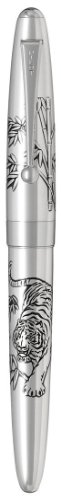 Pilot Sterling Collection Fountain Pen, Tiger Design, Fine Nib (63419) On Sale