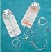 Kangaroo 1000mL Bag & Pump Set with Flush Bag for Entriflush Pump Set, Non Sterile, Case of 30