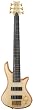 Stiletto Custom-5 string bass, Natural Finish, Left Handed (LH)