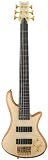 Schecter Stiletto Custom-6 Electric Bass (6 String, Left Handed, Natural Satin)