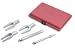 NESCO (NM5230) 5 Piece Front End Pickle Fork Set, heat treated alloy steel, quickly separates tie rods, ball joints & pitman arms, interchangeable handles for hand use or with air hammer.