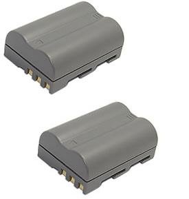 Multipack (2 count): Includes EXPEDITED SHIPPING AT CHECKOUT With Extended Performance Replacement Battery for Specific Digital Camera and Camcorder Models / Compatible with NIKON EN-EL3E, D100, D200, D50, D70, D700, D70s, D80