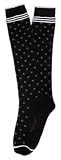 Juicy Couture Black Polka Dot Knee High Socks