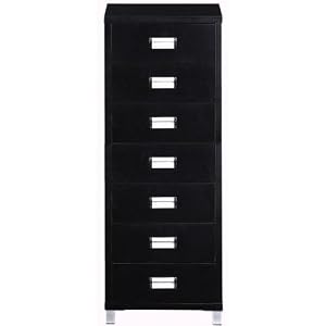 Ethan 7 - drawer Chest, 7-DRAWER, BLACK by 