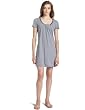 Nautica Women's Knit Yarn Dye Short Sleeve Sleep Tee