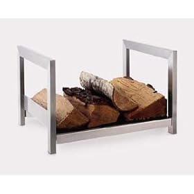 Zack 50011 CALORE firewood storage rack Stainless Steel by Zack