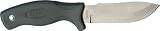Old Timer Outfitter Safe-T-Grip Fixed Blade Hunting Knife with Sheath, Green Handle