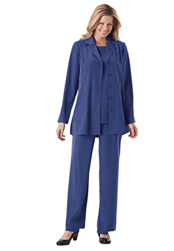 Only Necessities Women's Plus Size Skin Pantset (3 Piece)