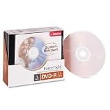 dvd+r recordable discs with forcefield and jewel cases, 4.7 gb, white, 5/pack (IMN17808) Category: CD and DVD Media