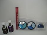 BOOTS 17 MAKE UP PRODUCTS X 5 + FREE GIFT ~ 1 X BOOTS NO17 BERRY CRUSH LIP STAIN - CHERRY BERRY + 2 X BOOTS NO17 TRIO EYE SHADOWS - MOODY BLUES + MERMAID'S TALE + 2 X BOOTS NO17 CRACKLE TOP COAT - 43142 + 57138 + 1 X FREE NO7 STAY PERFECT EYE SHADOW MIDN