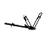 Yakima HighRoller Rooftop Upright Bike Rack
