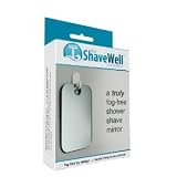 The Shave Well Company a TRULY FOG FREE Shower Shave Mirror. Truly fogless by design. Will not fall off of the wall.