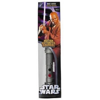 317cGBYd9oL Star Wars Episode 3 Electronic Lightsaber Mace Windu Lightsaber