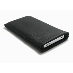 Sony Ericsson Xperia mini pro (Neues Modell) - (NICHT X10 mini pro) - - passgenaue Handytasche - echtes Leder - mit Microfaserinlay
