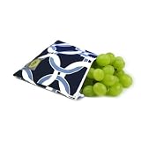 Itzy Ritzy Eco-Friendly Reusable Snack Bag, Social Circle Blue