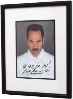 Signed Soup Nazi Framed Photo