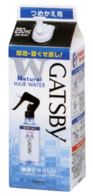 ギャツビー 寝ぐせ直しウォーター 詰め替え用 250ml