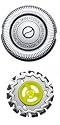 Philips Philishave hq167 Coolskin Cool skin shaving shaver heads  razor blades cutters and foils single replacement head