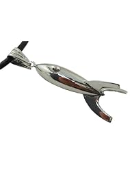 Retro-Rocket-- Rivet Rocket Sterling Silver Pendant