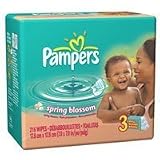 Pampers Baby Wipes Refill Pack Spring Blossom 216... by Pampers