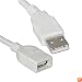 Cables To Go - 19003 - 1M USB A Male to A Female Extension Cable (White)