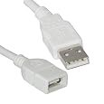 Cables To Go - 19003 - 1M USB A Male to A Female Extension Cable (White)