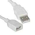 Cables To Go - 19003 - 1M USB A Male to A Female Extension Cable (White)