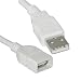 Cables To Go - 19003 - 1M USB A Male to A Female Extension Cable (White)