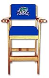 Florida Gators Single Spectator Chair - Oak Finish