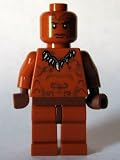 Review LEGO  / Lego Indiana Jones Mini-Figure Ugha Warrior without Hair