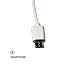 Universal Portable Charge Cable 4 in 1 8 PIN 30 PIN 2.0 Micro USB Charging Cable Mini USB Multi Charging Cable for iPhone 6s 6 Plus iPad 4 Mini Samsung Galaxy HTC Sony and more by Gempion (White)