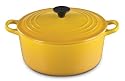Le Creuset Enameled Cast-Iron 3-1/2-Quart Round French Oven, Dijon