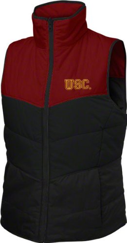 USC Trojans Women's Cardinal Columbia Triple Option Reversible Vest