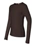 Girls 1x1 Rib Long Sleeve Tee Shirt
