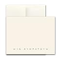 Sympathy Note Cards - Antique, Box of 10 cards and envelopes