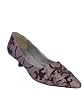 MERE Becky Velvet Pump in Ash Rose