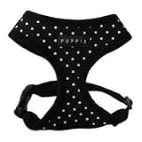 317d icidfL. SL160  Puppia Dog Harness Dotty Black Small