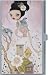 Classic Hardware Caia Koopman Girl with Bird Houses Business Card Holder