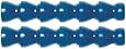 Loc-Line Coolant Hose Component, Blue Acetal Copolymer, Two Segments