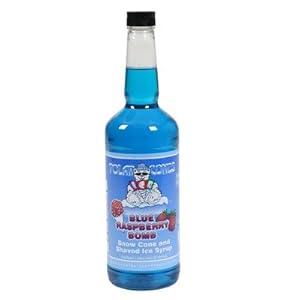 Snow Cone And Shaved Ice Syrup Gallon In Grape