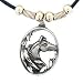 Earth Spirit Necklace - Horse Head in Oval - Earth Spirit Necklace